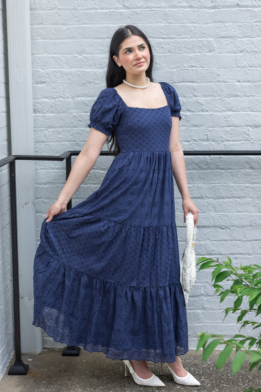 The Midnight Magnolia Dress