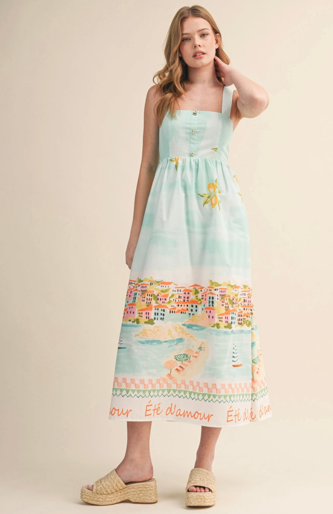 Amalfi d'Amour Dress
