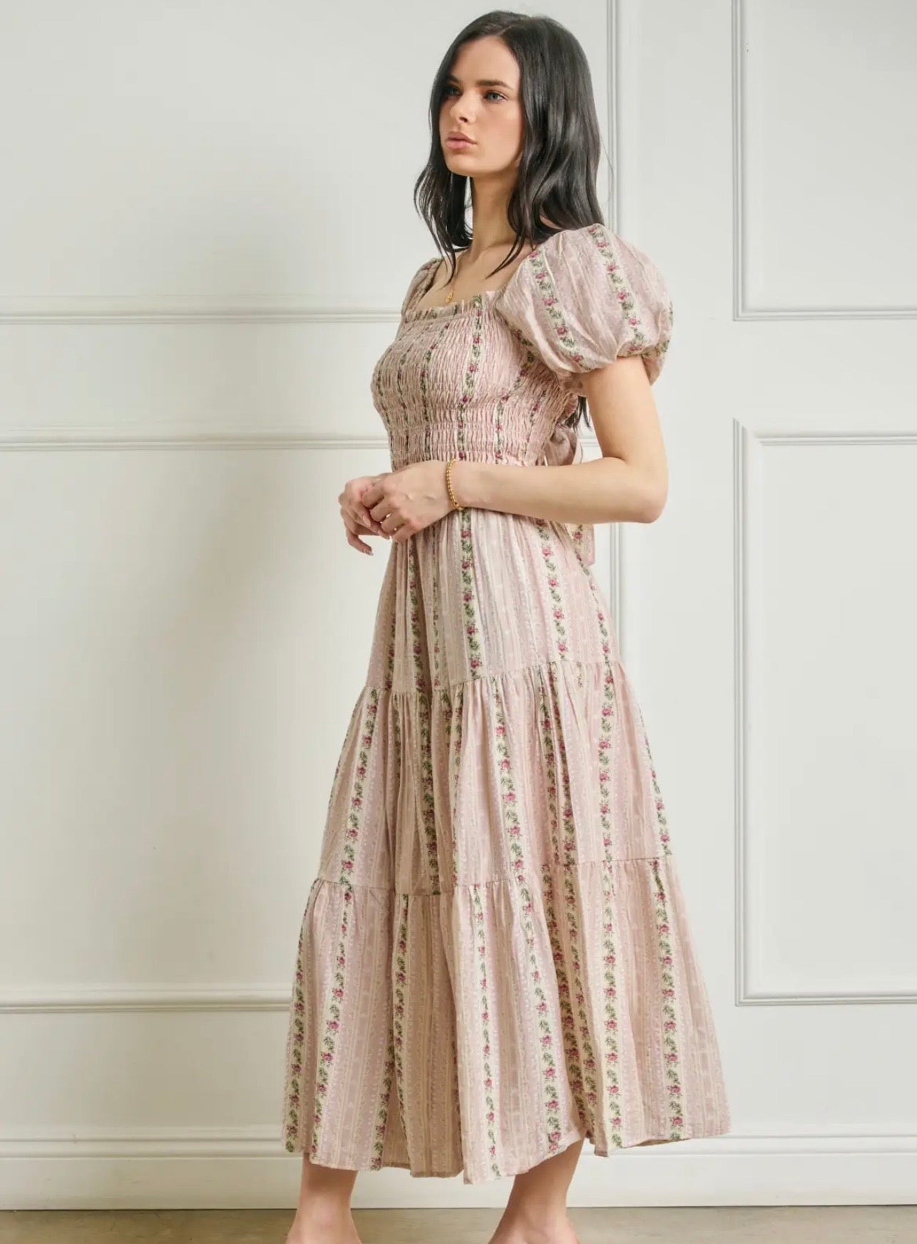 The Posy Rose Midi Dress