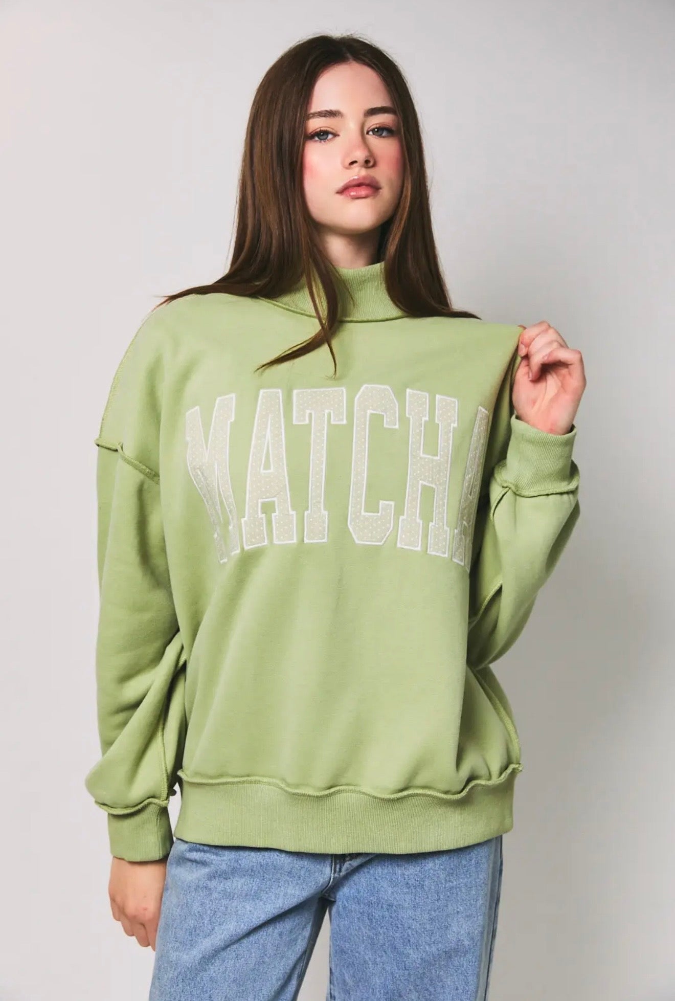 The Mila Matcha Sweatshirt