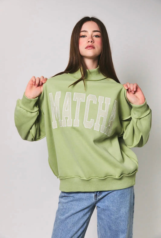 The Mila Matcha Sweatshirt