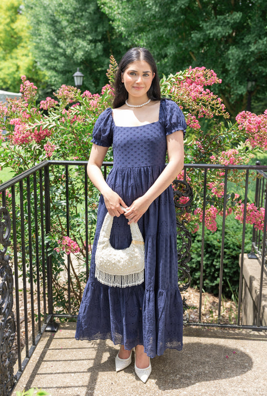 The Midnight Magnolia Dress