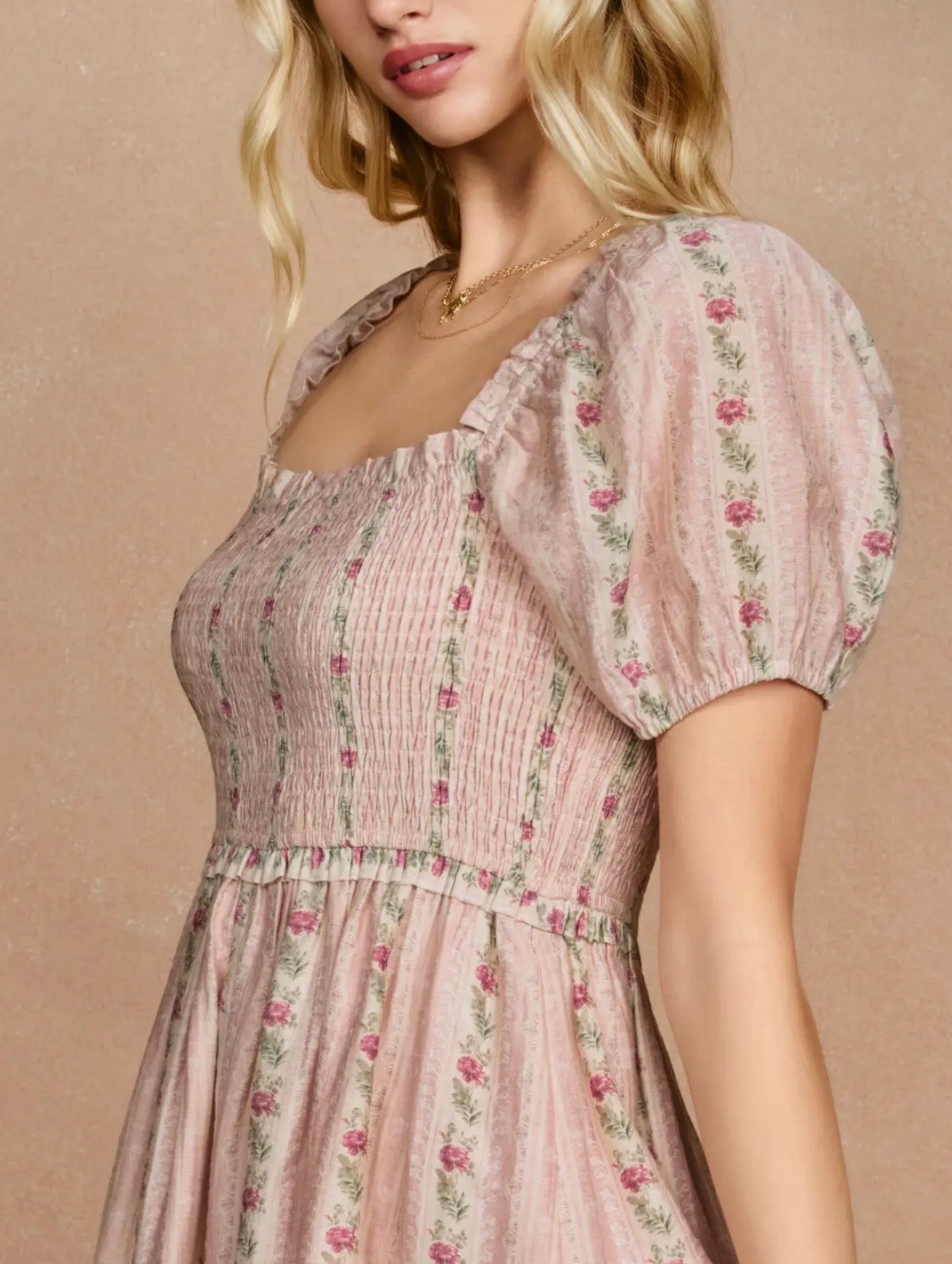 The Posy Rose Mini Dress