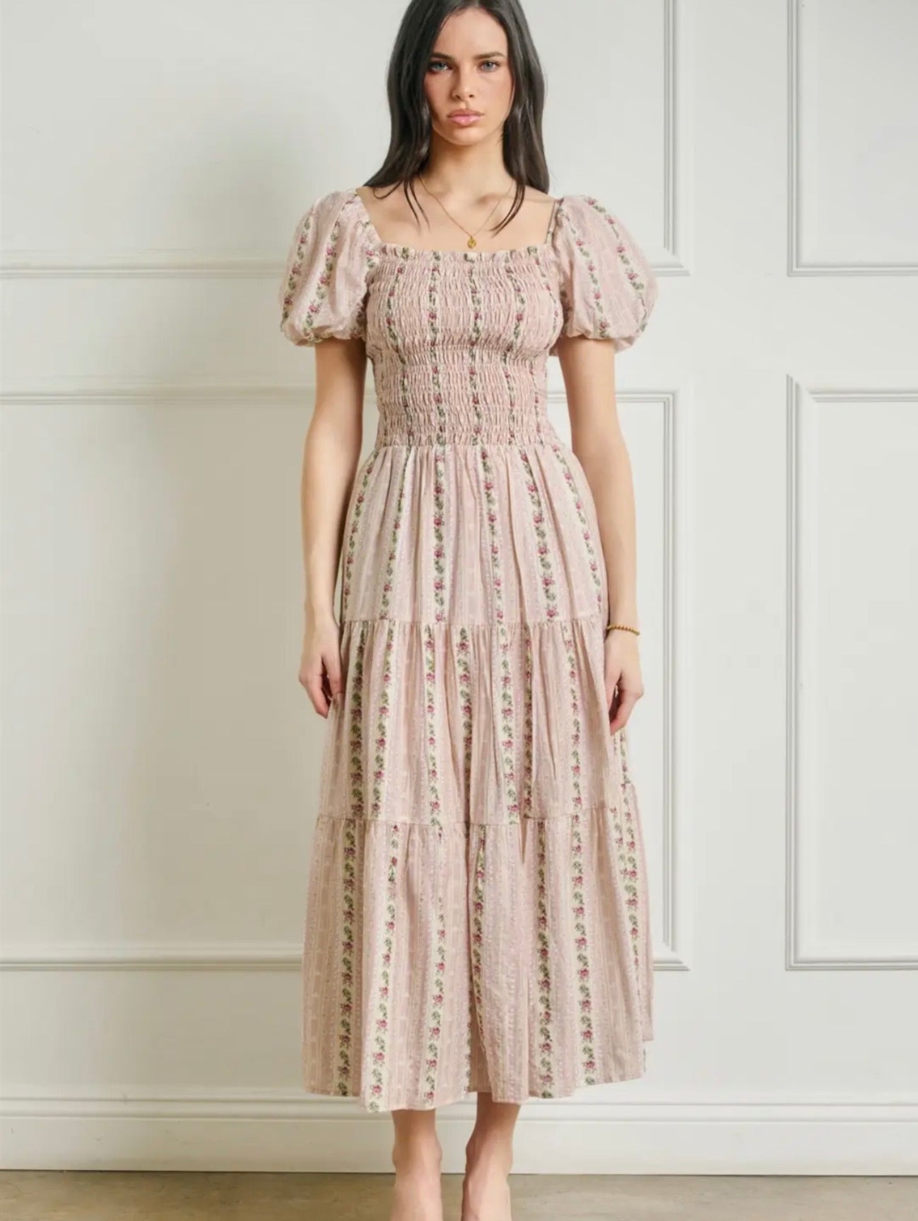 The Posy Rose Midi Dress