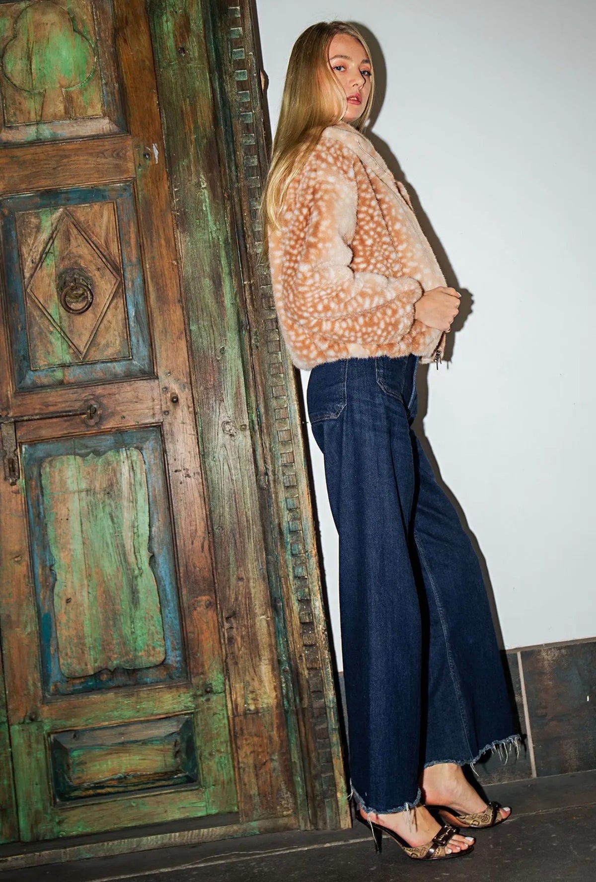 The Fawnette Faux Far Jacket