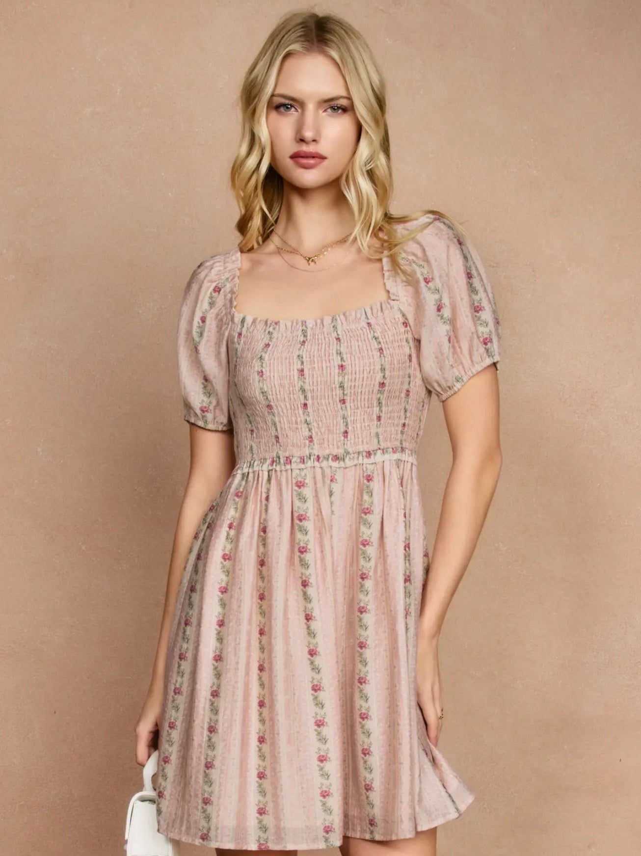 The Posy Rose Mini Dress