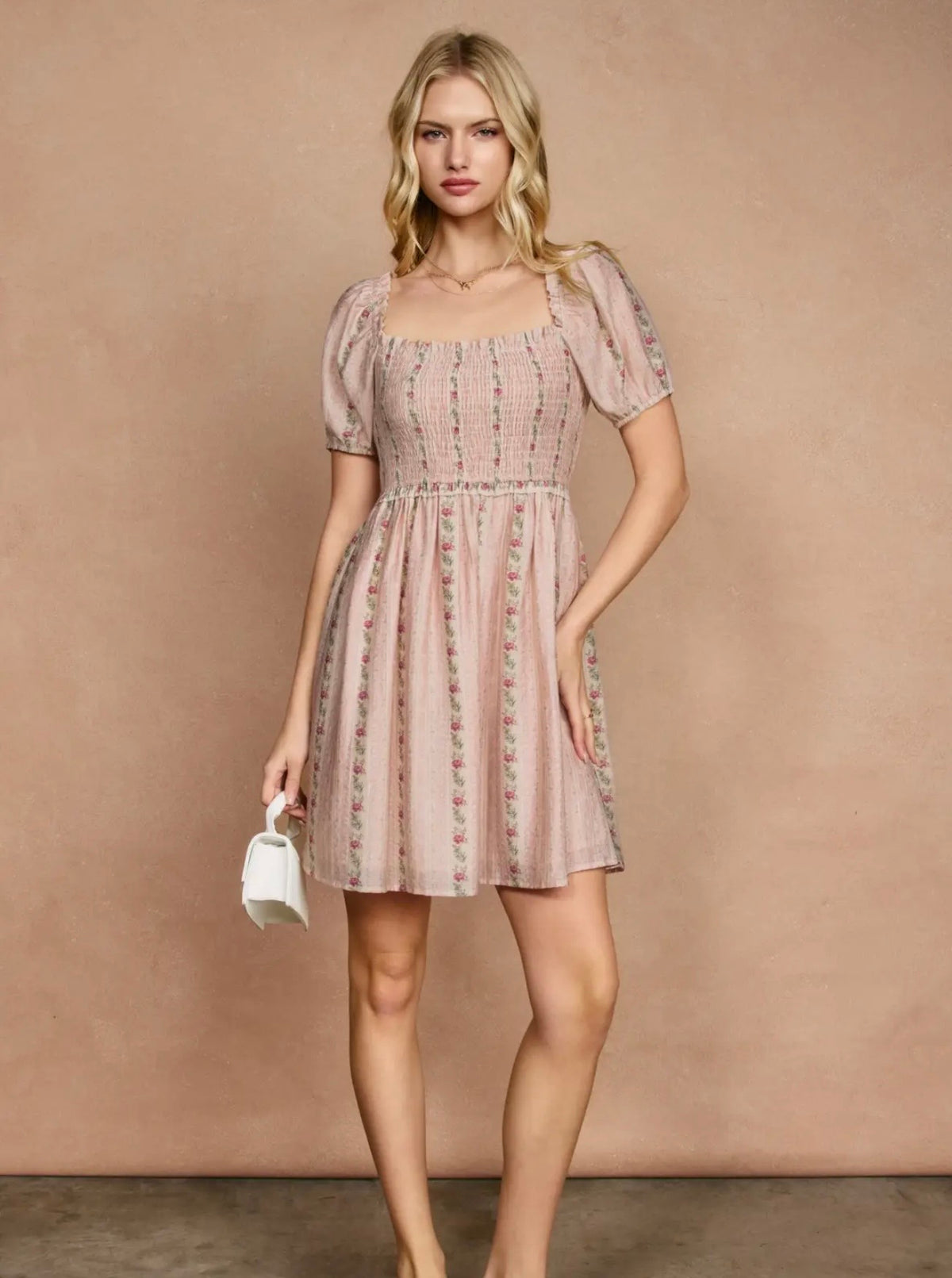 The Posy Rose Mini Dress