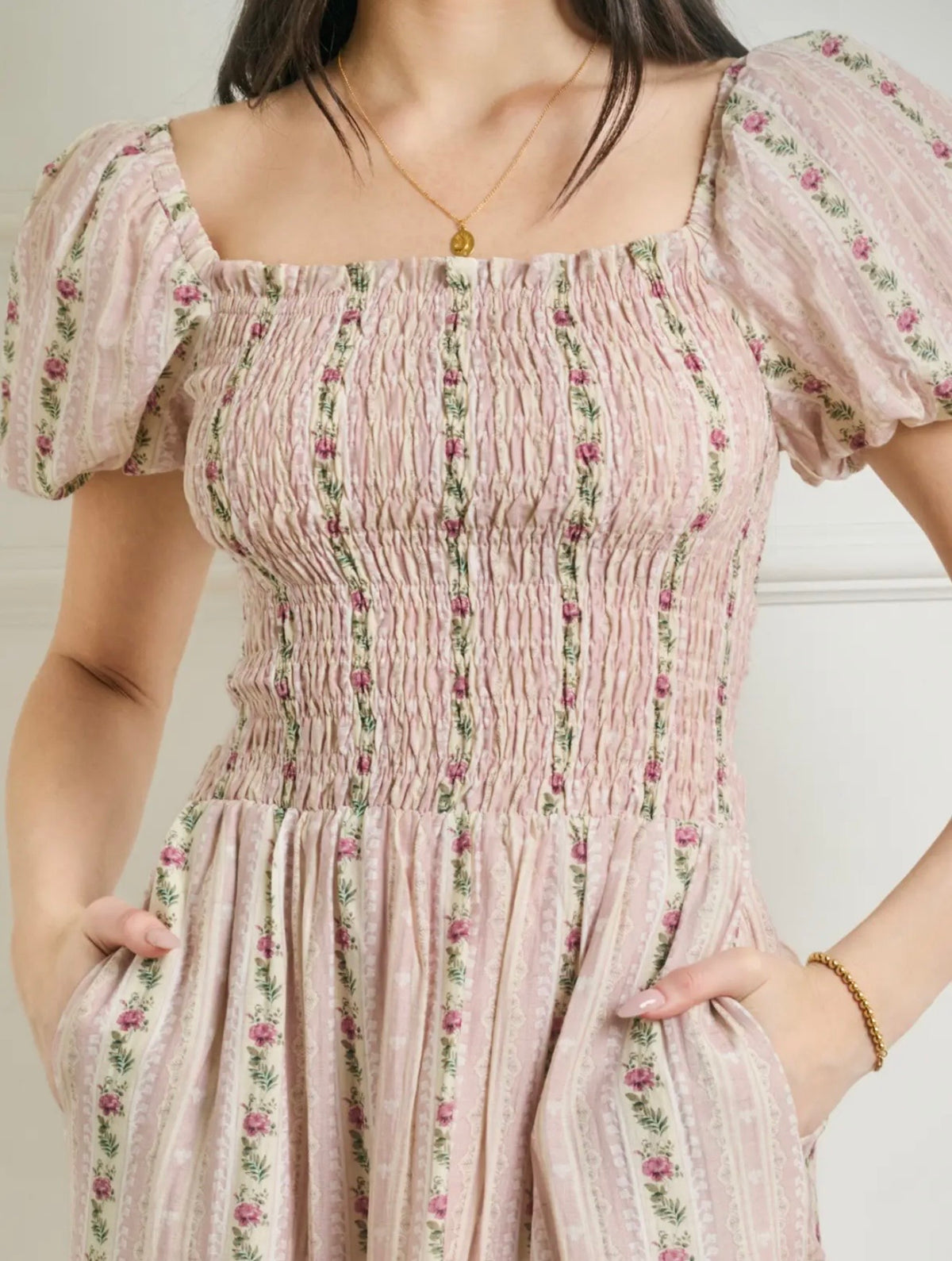 The Posy Rose Midi Dress