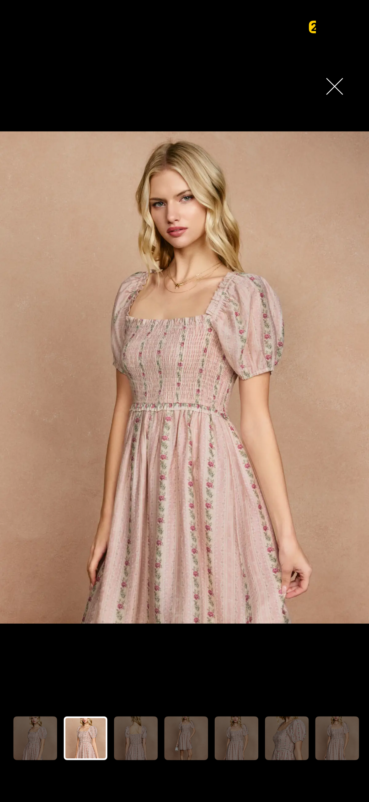 The Posy Rose Mini Dress