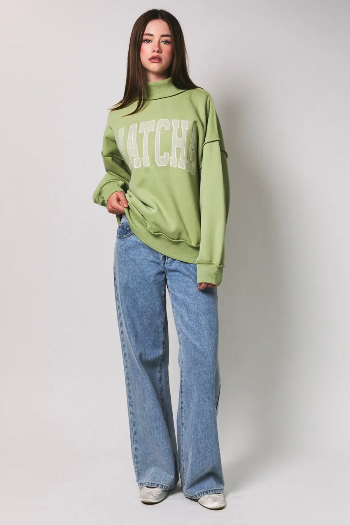 The Mila Matcha Sweatshirt
