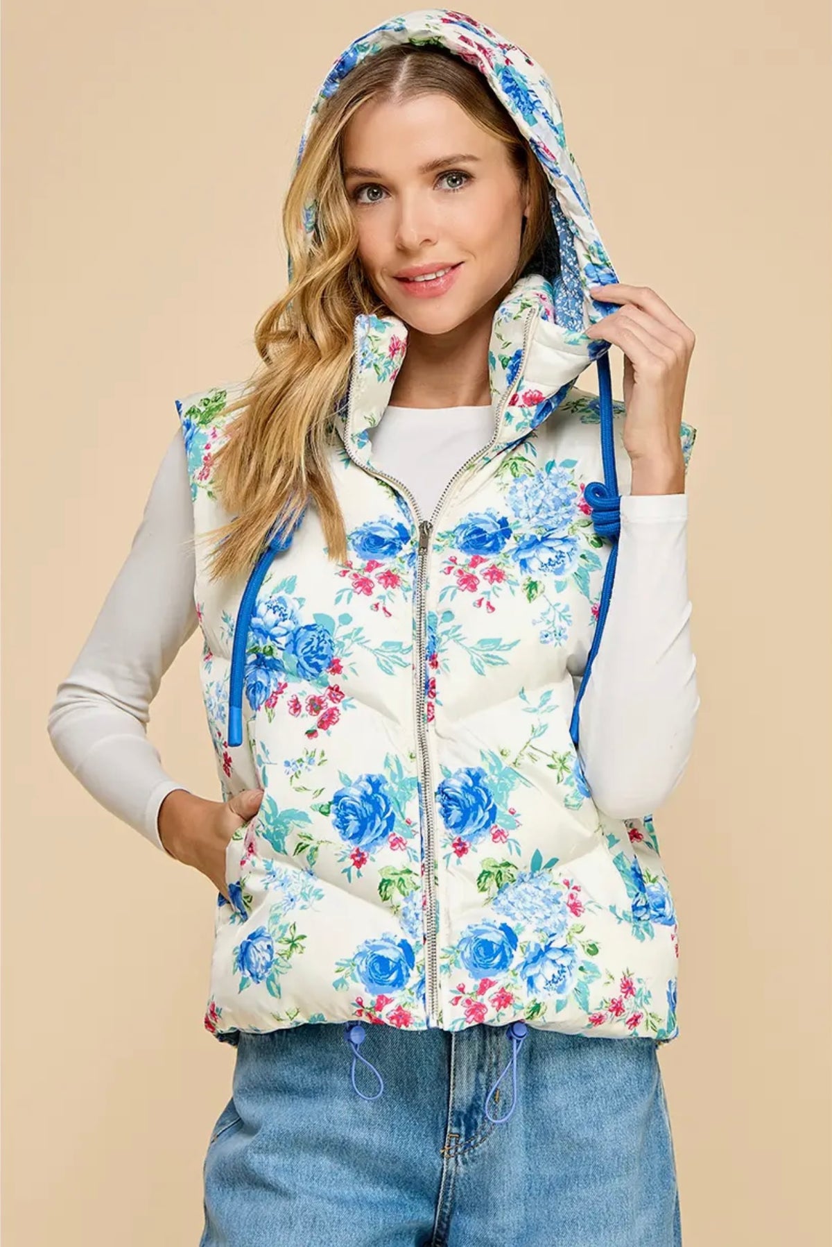 Bluerose Cottage Puffer Vest