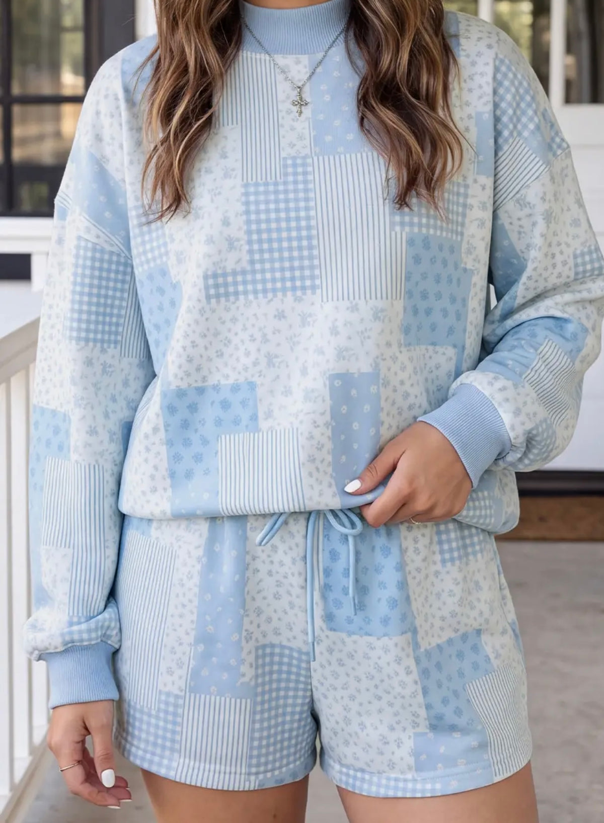 PREORDER :The Bleu Coquette Lounge Set