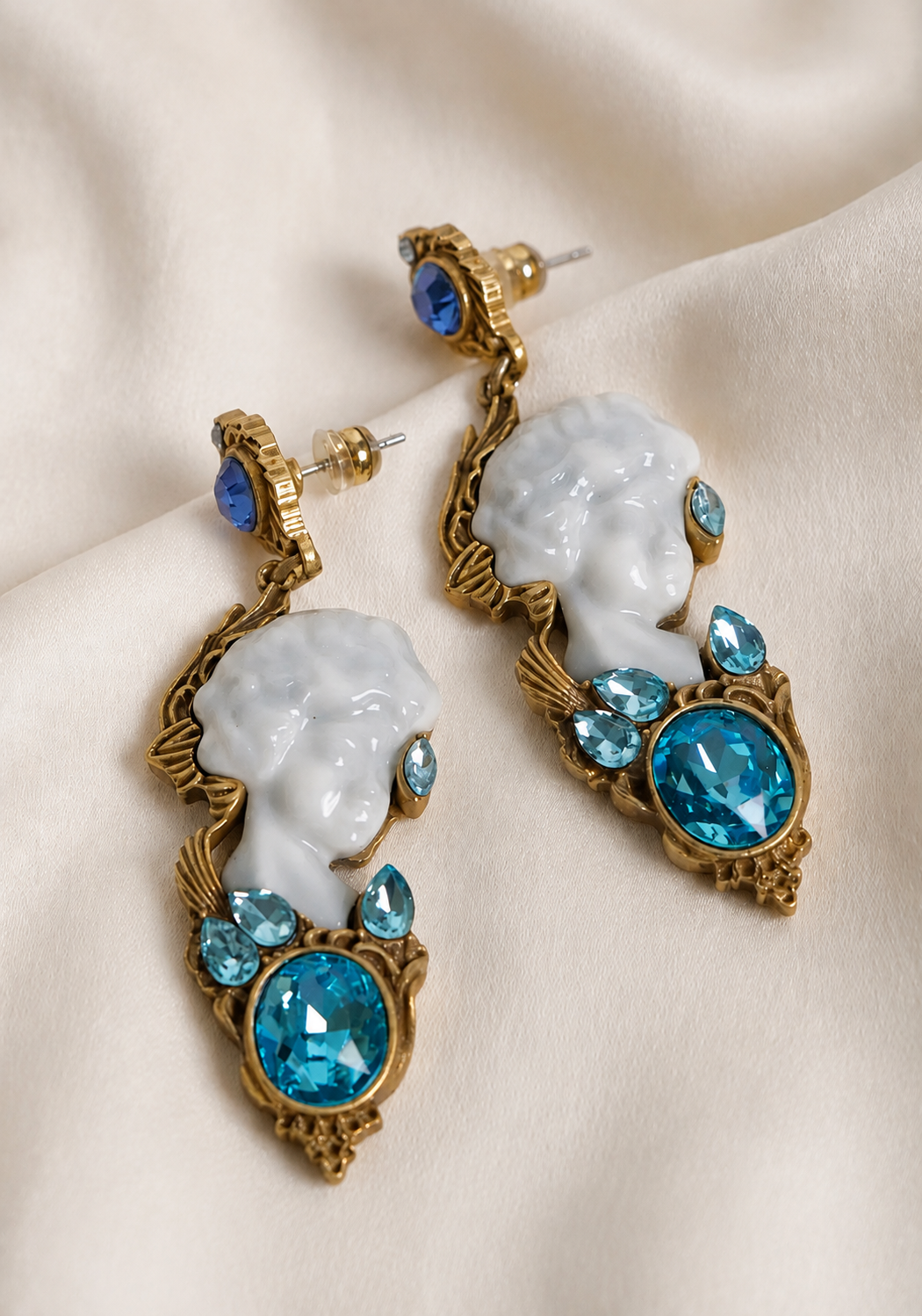 The Celestia Cameo Earrings