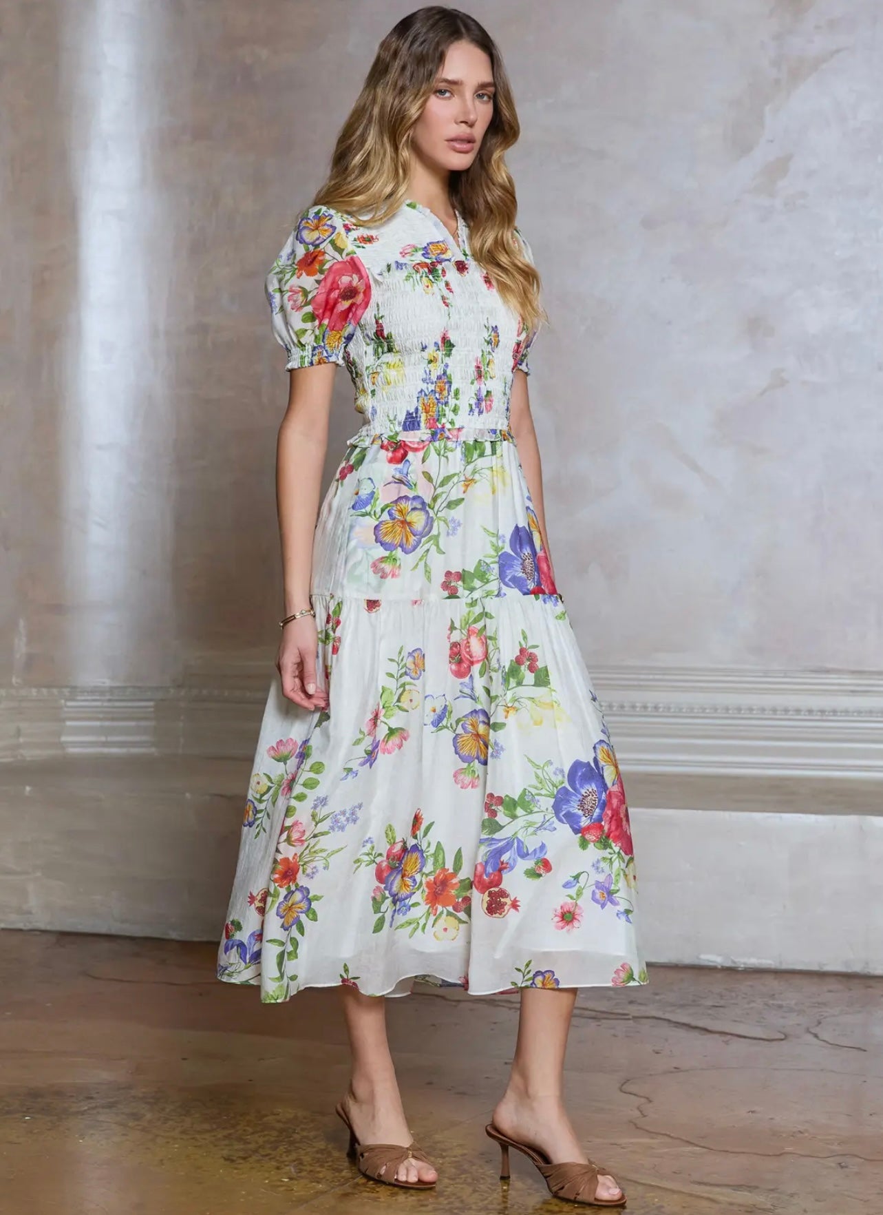 Wildflower Symphony Dress