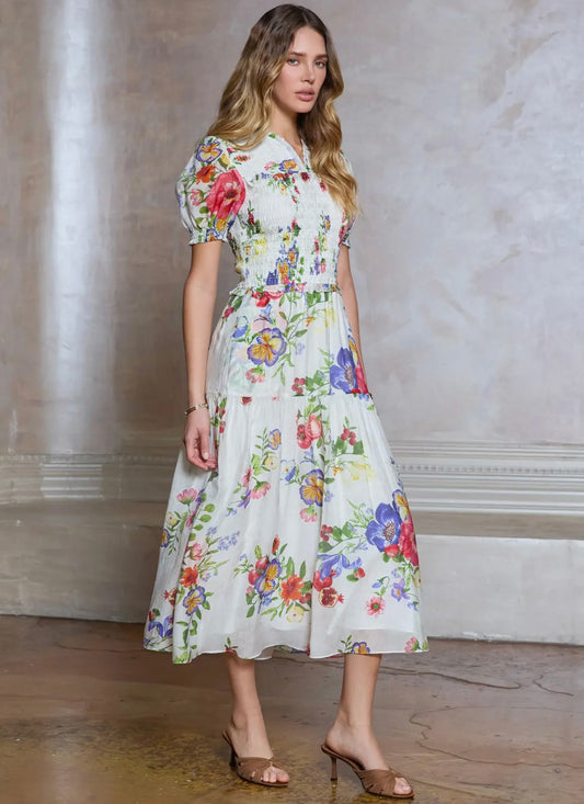 Wildflower Symphony Dress