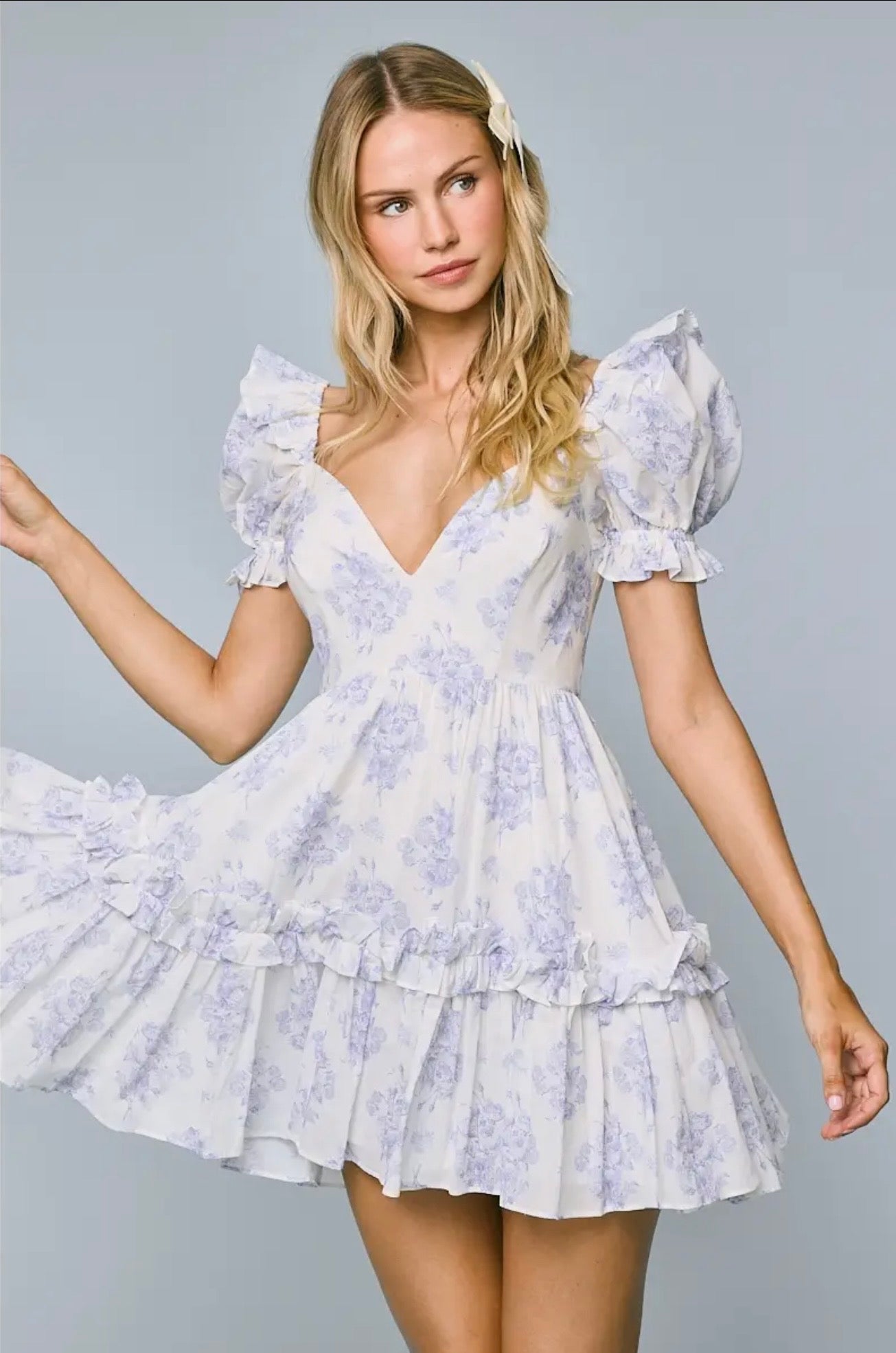 The Lavender Whisper Dress